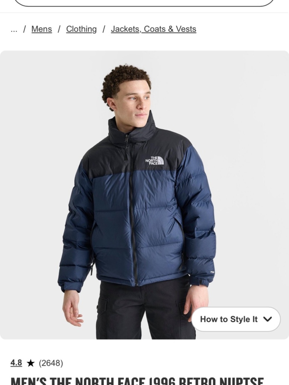 Men’s 1996 Retro Nuptse Jacket